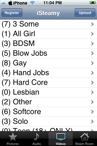 Illustration for article titled iSteamy Converts iPhone into Handheld Porn Powerhouse (Extremely NSFW)